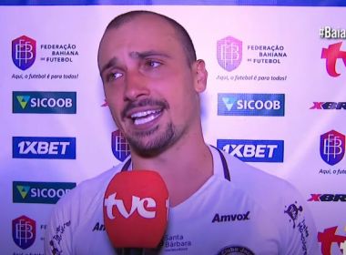 Kaefer desabafa após Jacuipense fazer as pazes com a vitória e projeta final do Baiano