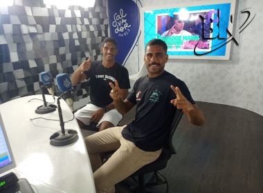 Dupla projeta o bi do Bahia Open e fala de popularização do futevôlei: 'Ivete bateu bola'