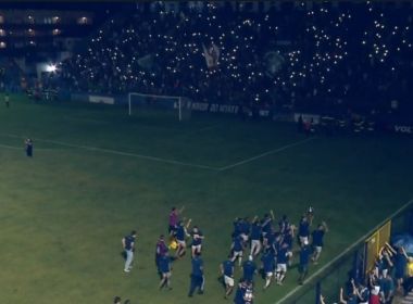Remo dá volta olímpica com troféu do Paraense após ganhar do Vitória e provoca Paysandu