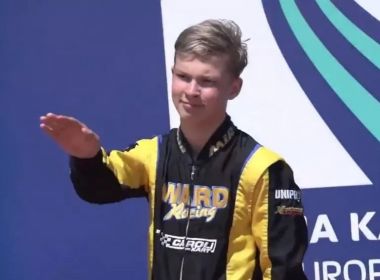 FIA investiga piloto que fez saudação nazista em campeonato de kart na Europa