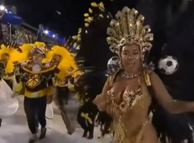 Ypiranga é lembrado em homenagem à Irmã Dulce pela Unidos da Ponte no Carnaval do RJ