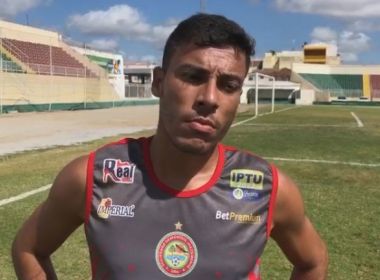 Vivendo maratona de jogos, Juazeirense tem ter cautela contra o Jacuipense, avalia Patrik