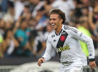Figueiredo comemora 1º gol no profissional: 'Sonho de todo moleque'