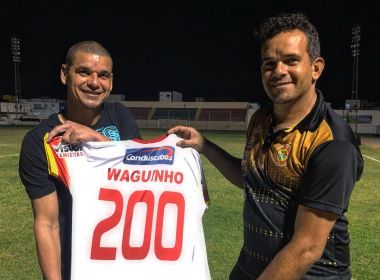 Waguinho atinge marca de 200 jogos pela Juazeirense
