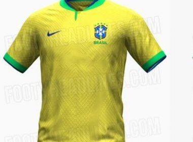 Site vaza imagens da suposta nova camisa da Seleção Brasileira para a Copa do Mundo