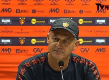 'Hoje fui demitido pela torcida', diz Lisca após ofensas em jogo do Sport