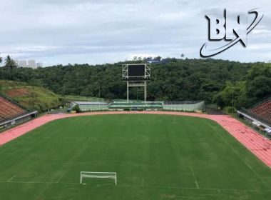 Com vestiários interditados, estádio de Pituaçu terá placar eletrônico desmontado