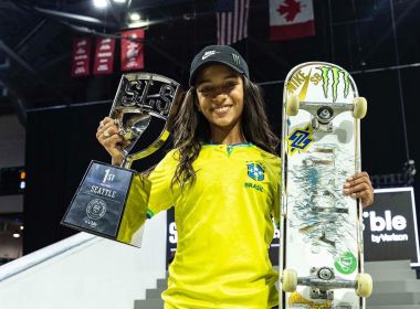 Rayssa é campeã da etapa de Seattle do Mundial de Skate e Pâmela fica com a prata