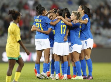 Seleção feminina do Brasil vence África do Sul em amistoso