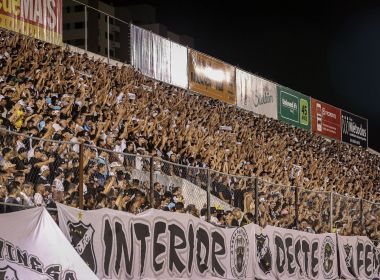 Casa cheia: Torcida do ABC esgota ingressos para jogo contra o Vitória no Frasqueirão