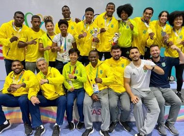 Com cinco baianos no pódio, boxe brasileiro termina Assunção 2022 com 10 medalhas