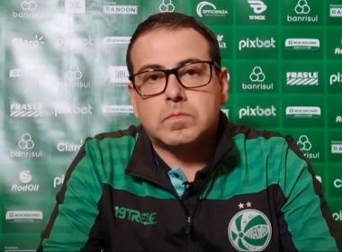 Presidente do Juventude pede desculpas por rebaixamento no Brasileirão 2022