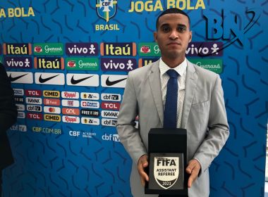 Novo integrante, Luanderson Lima não imaginava entrar para o quadro da Fifa aos 27