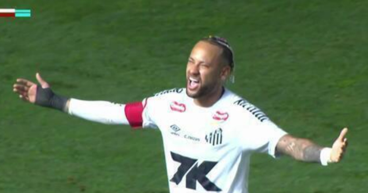 Neymar decide no fim e Santos vence o Flamengo; Robinho Jr. estreia ...