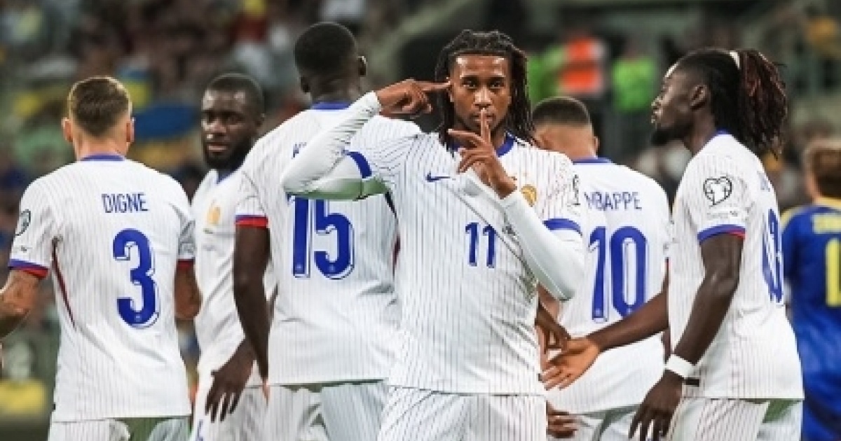 França derrota Ucrânia no Grupo D das Eliminatórias da Copa do Mundo