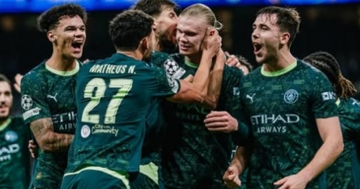 Rodrygo marca, mas Haaland lidera virada do Man. City; confira resultados da Champions