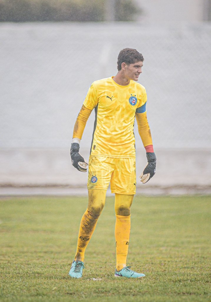 Murillo Mello em ação pelo Bahia