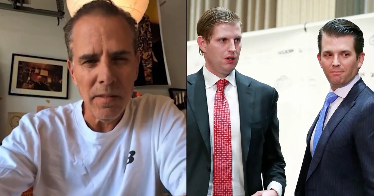 Filho de Joe Biden propõe combate contra filhos de Donald Trump em formato 