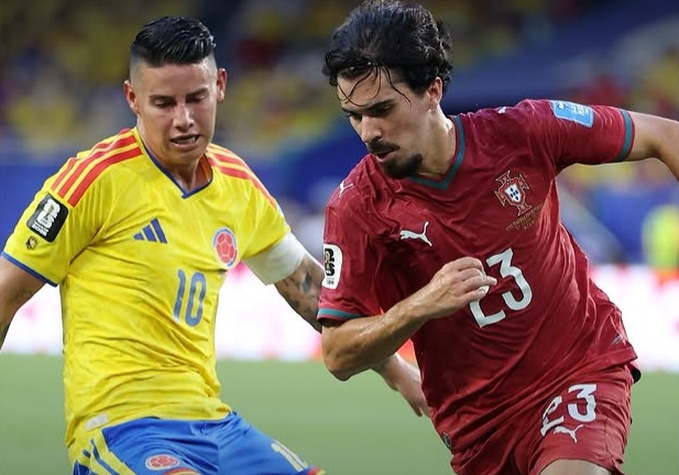 Em jogo movimentado, Colômbia arranca empate com Portugal e fica com liderança do Grupo K da Copa