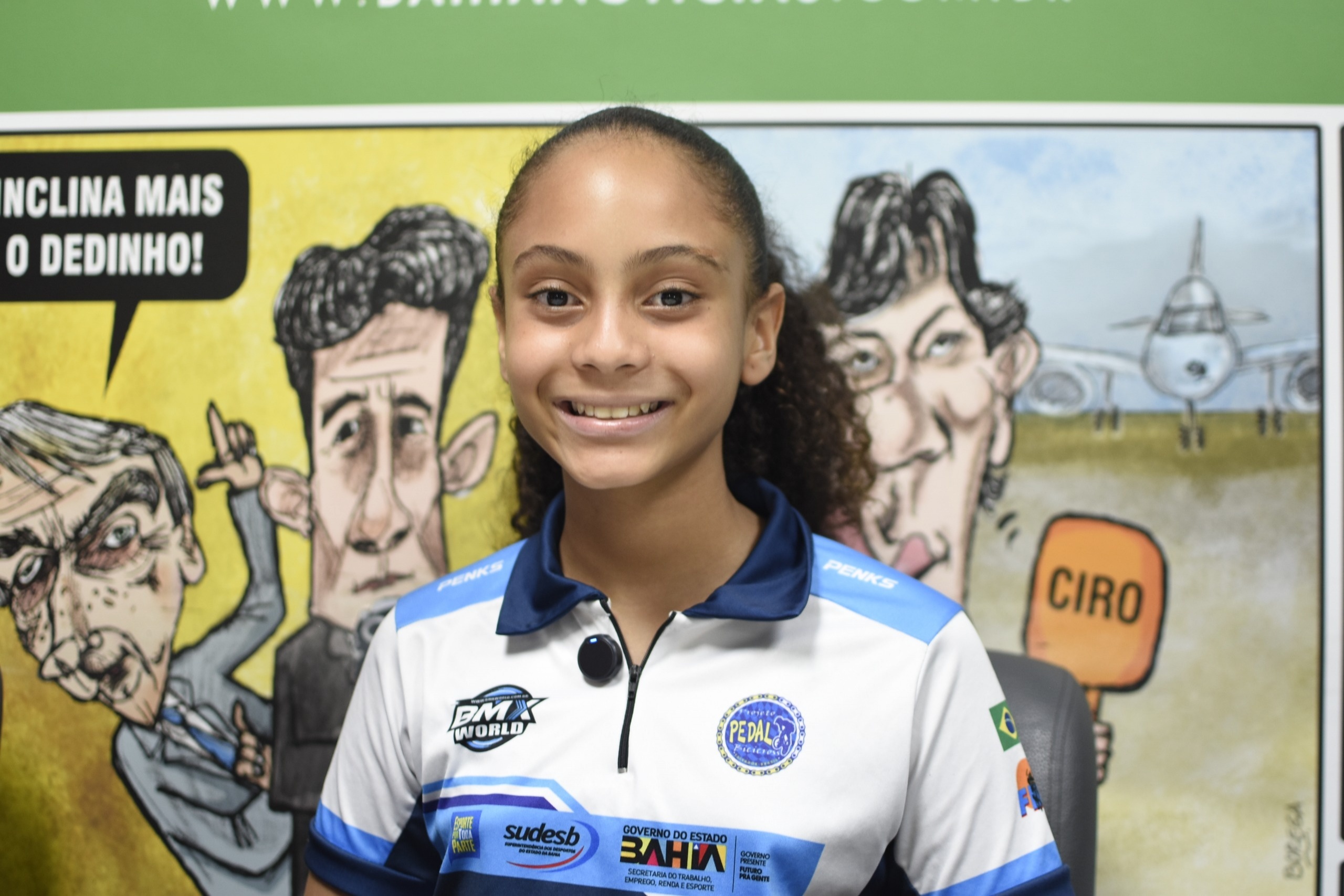 Pedalando pelo mundo: Conheça Elisa Laisla, uma das promessas baianas do ciclismo BMX