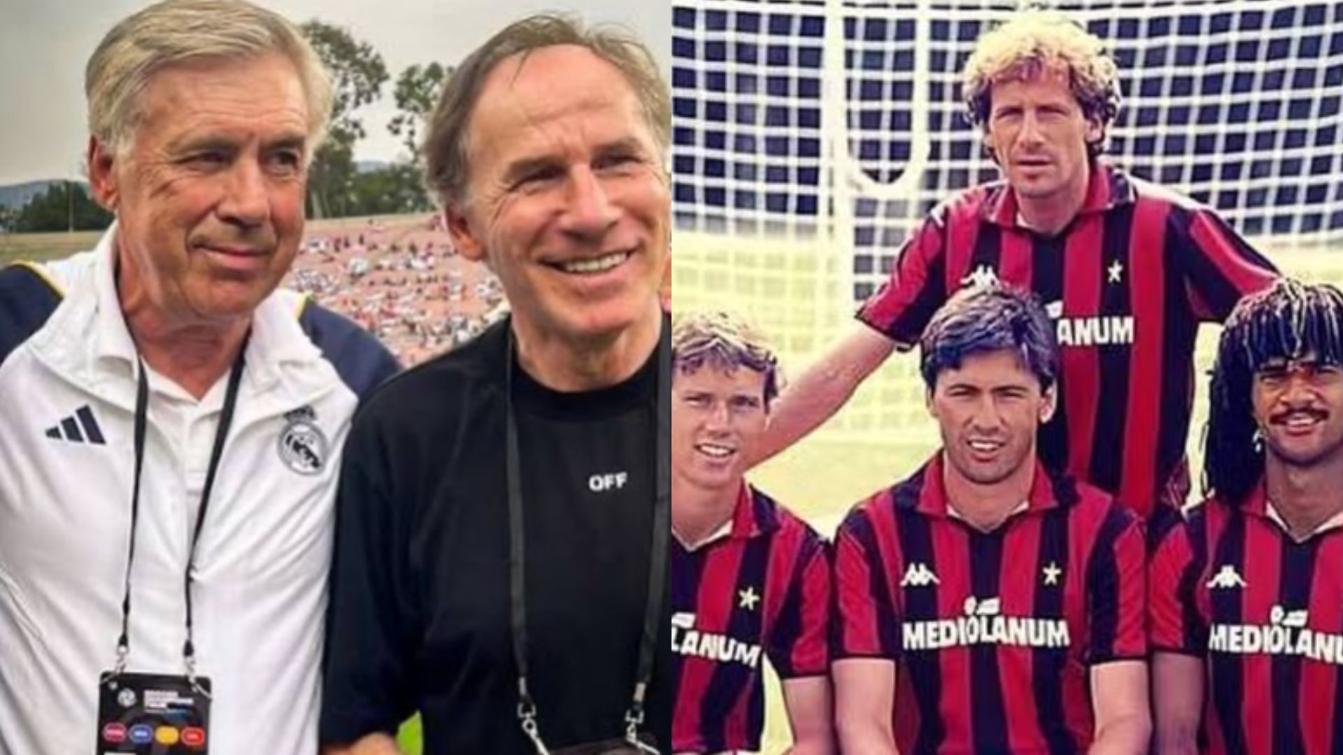 Técnico da Seleção Brasileira, Carlo Ancelotti presta homenagem para Baresi: “Meu eterno capitão”