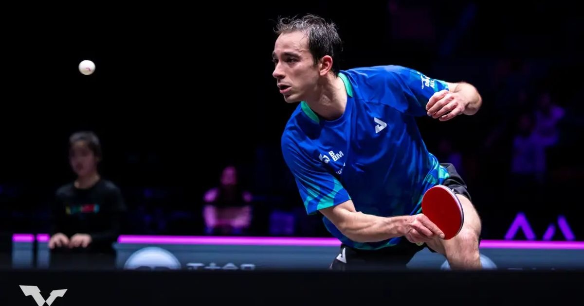 Hugo Calderano estreia com vitória no Smash Europe e avança à segunda rodada
