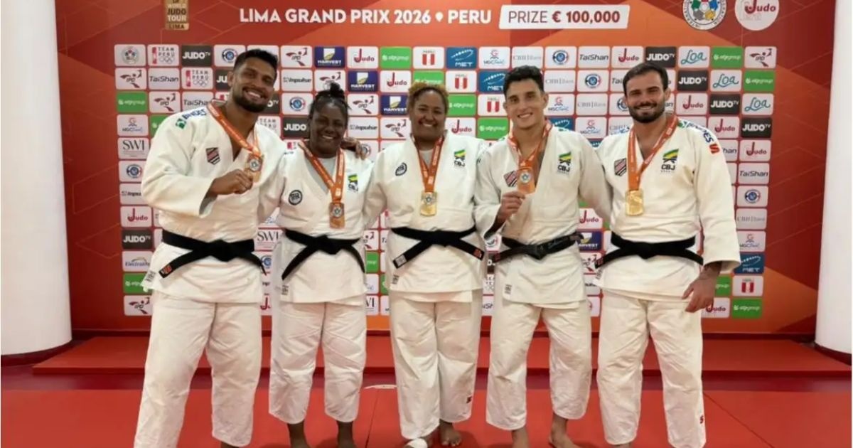 Brasil é campeão geral de judô no Grand Prix do Peru com 11 medalhas