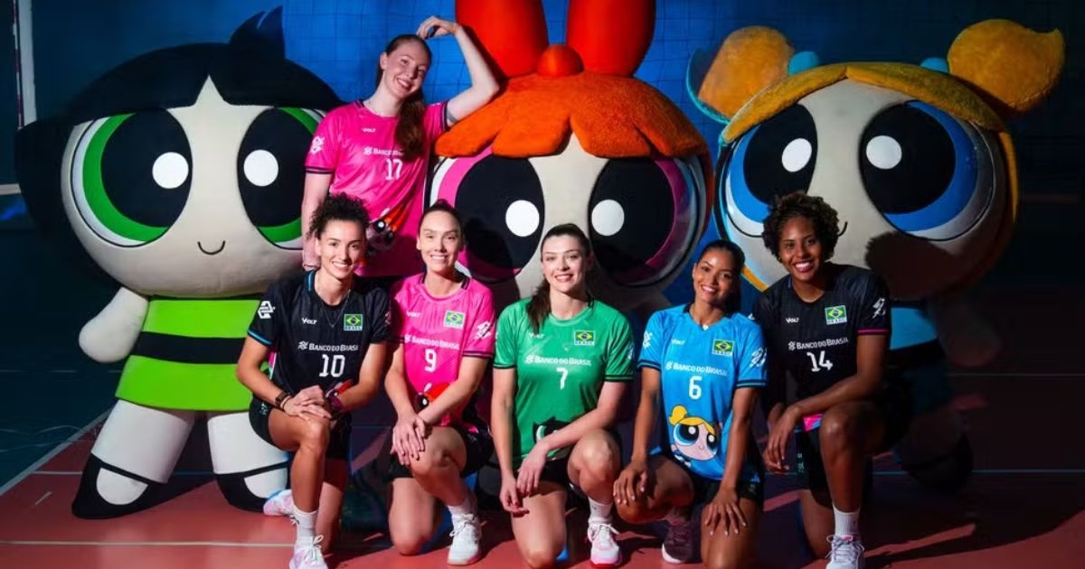 Líberos da Seleção Feminina usarão uniforme das "Meninas Superpoderosas" no Sul-Americano