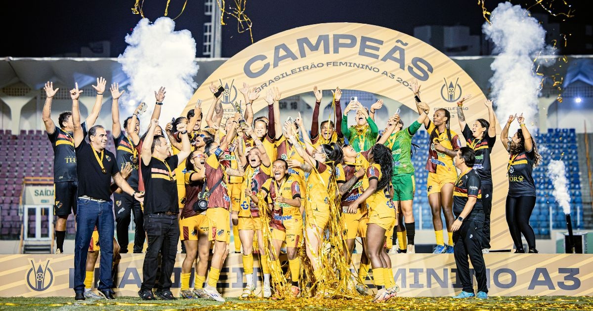 Planalto-GO vence Juventude e conquista título inédito do Brasileirão Feminino A3