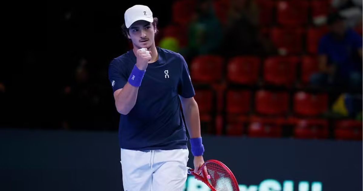 Copa Davis: João Fonseca vira sobre Stricker e Brasil larga na frente no confronto