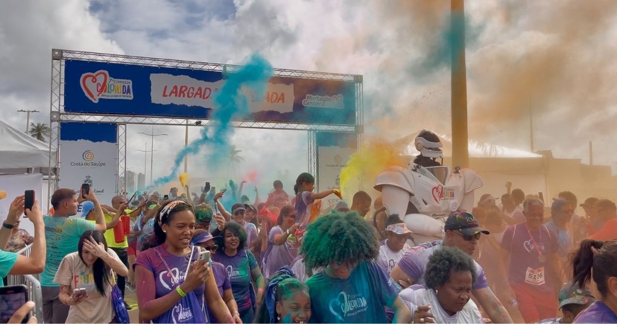 Com vagas limitadas, Corrida Colorida do Martagão chega à 8ª edição em Salvador; saiba como se inscrever