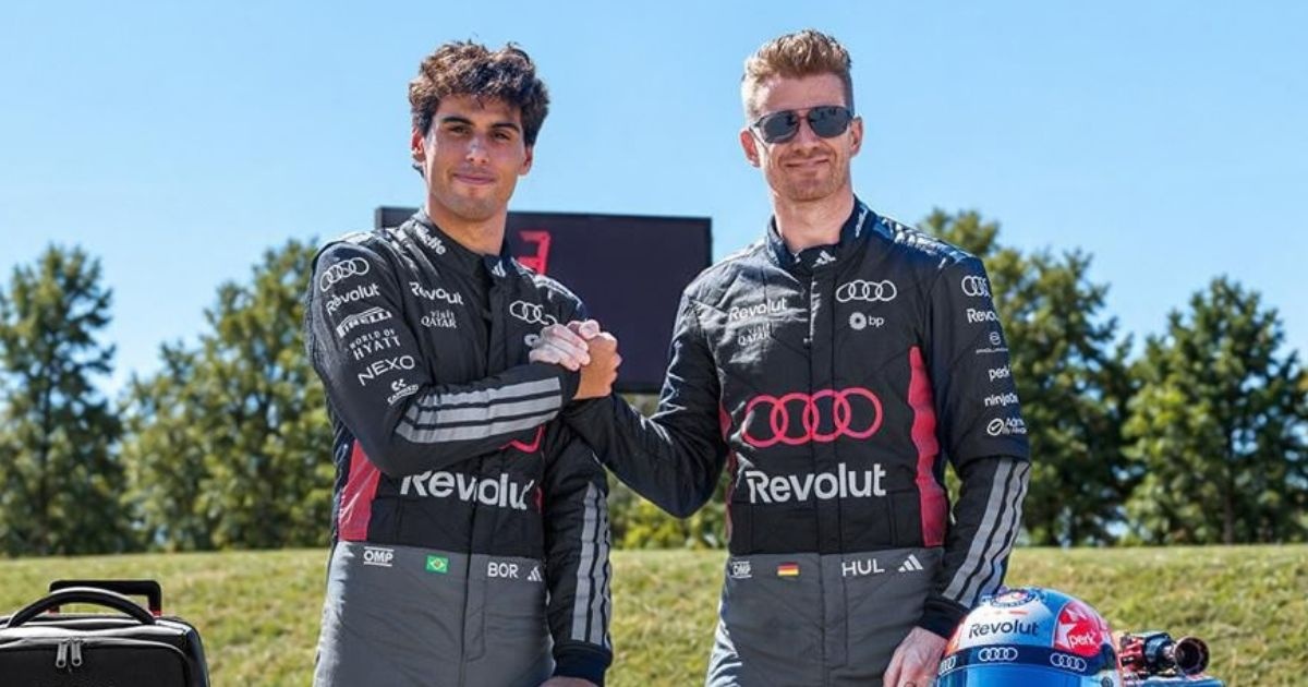 Fórmula 1: Audi confirma permanência de Bortoleto e Hulkenberg na equipe até 2027