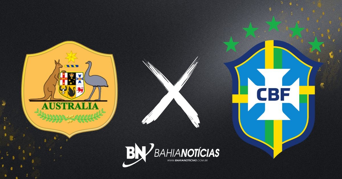 Austrália x Brasil: veja prováveis escalações, arbitragem, horário e onde assistir