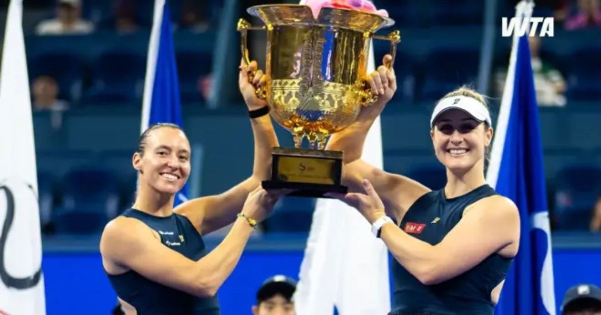 Tênis: Luisa Stefani e Gabriela Dabrowski conquistam o título do WTA 1000 de Pequim