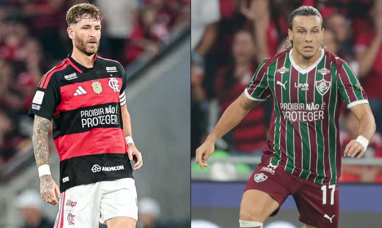 Flamengo e Fluminense exibem protesto contra MP das Bets em clássico pelo Campeonato Brasileiro
