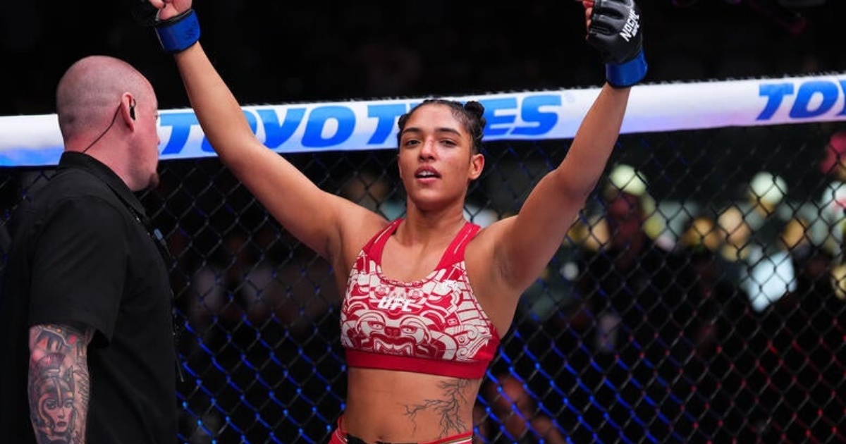 Baiana de 20 anos faz história e se torna a mulher mais jovem a entrar no ranking do UFC