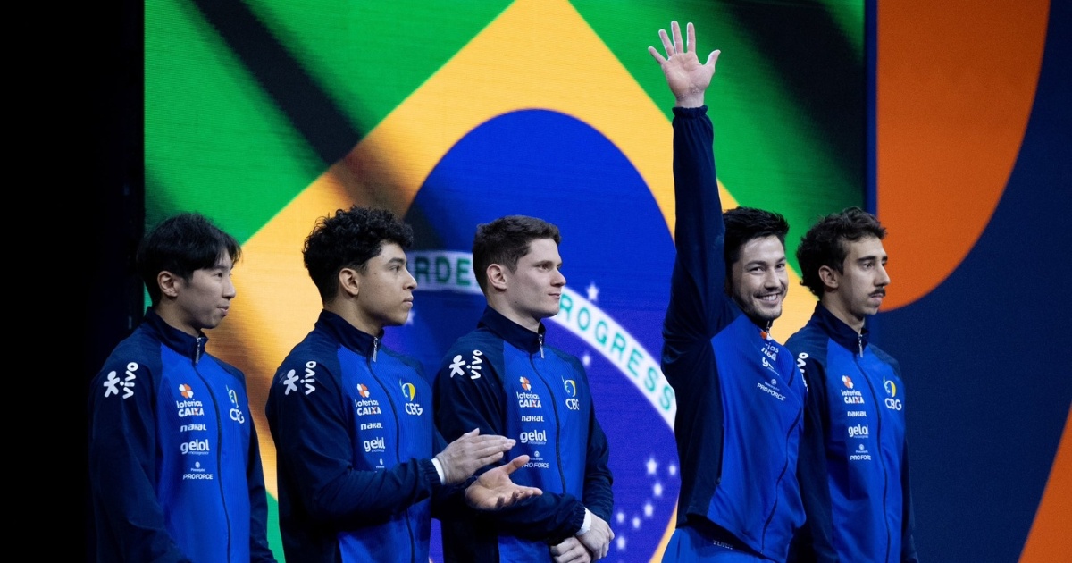 Brasil fica fora das finais por equipes e aparelhos masculinos do Mundial de Ginástica Artística