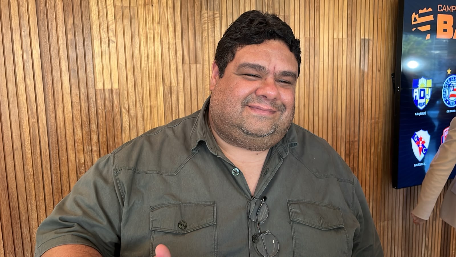 Filemon Neto, presidente do Flu de Feira, projeta objetivo do clube no Baianão 2027: "Queremos ganhar calendário"