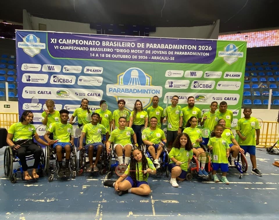 Protagonismo baiano: atletas conquistam nove medalhas no Brasileiro de Parabadminton