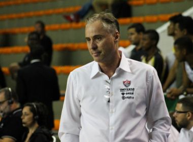  Marrelli lamenta eliminação do Vitória no NBB, mas ressalta: 'Não faltou luta'