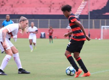 Futebol feminino: No Barradão, Vitória empata com o Internacional