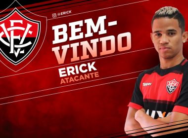 No Instagram, Erick se diz ansioso para estrear pelo Vitória