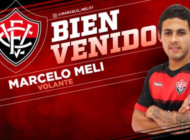 Marcelo Meli assina contrato com o Vitória até junho de 2019