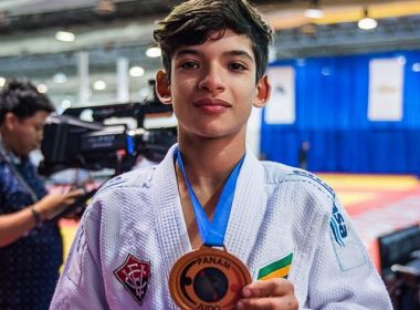Judoca do VitÃ³ria conquista medalha de bronze no Pan-Americano Sub-15