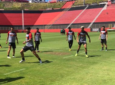Com treino tático, Vitória finaliza preparação para encarar o Jacobina