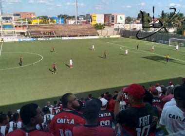 Bahia de Feira e Vitória ficam no empate na Arena Cajueiro