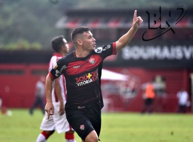 Vitória estreia novo patrocínio na camisa contra o Fortaleza