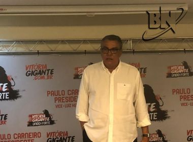 Paulo Carneiro mostra confiança para eleições do Vitória em lançamento de chapa