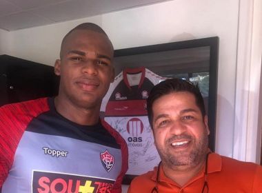 Caras novas no Barradão: Dedé e Matheus Augusto se apresentam ao Vitória	