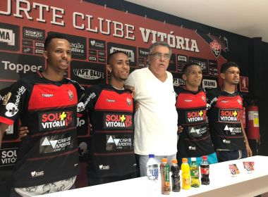 ReforÃ§os sÃ£o apresentados pelo VitÃ³ria e focam no acesso para a SÃ©rie A